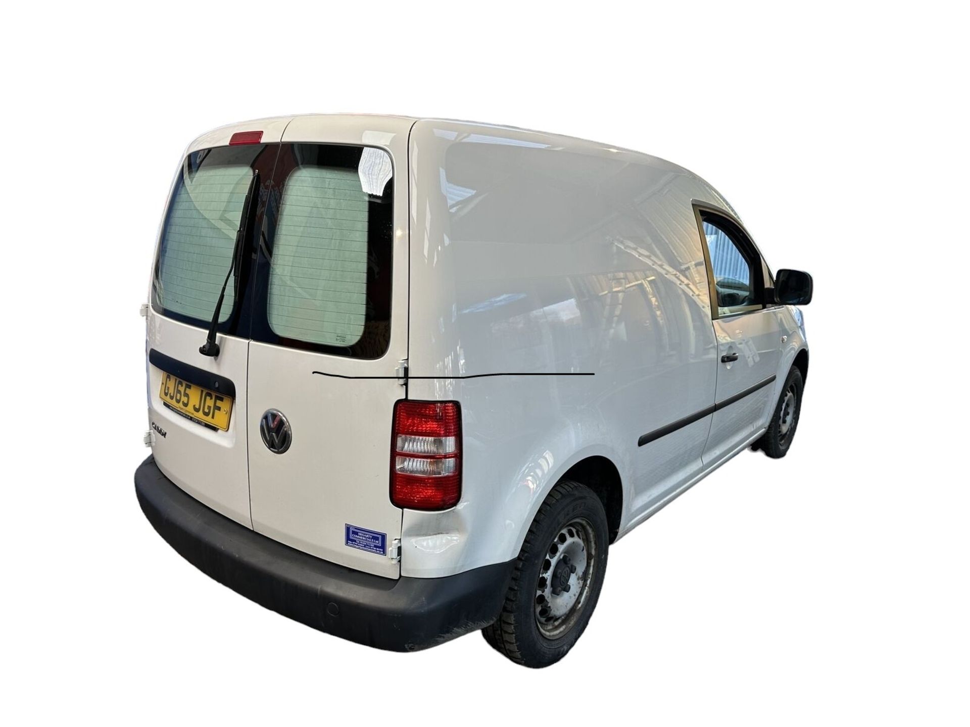 VAN VITALITY: 65 PLATE VW CADDY C20 STARTLINE, EURO 5 COMPLIANT >>--NO VAT ON HAMMER--<< - Image 2 of 11