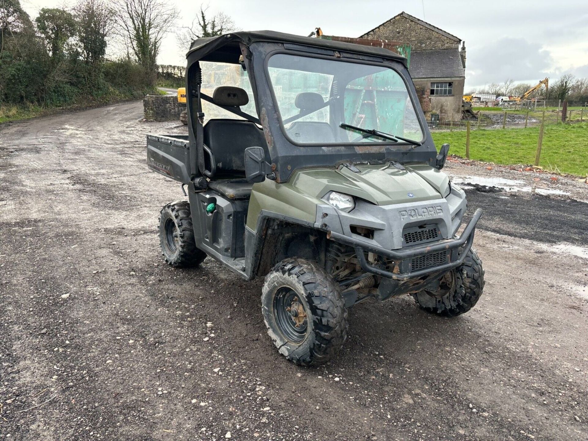 2012 POLARIS RANGER 4 WHEEL DRIVE UTILITY VEHICLE - Image 8 of 8