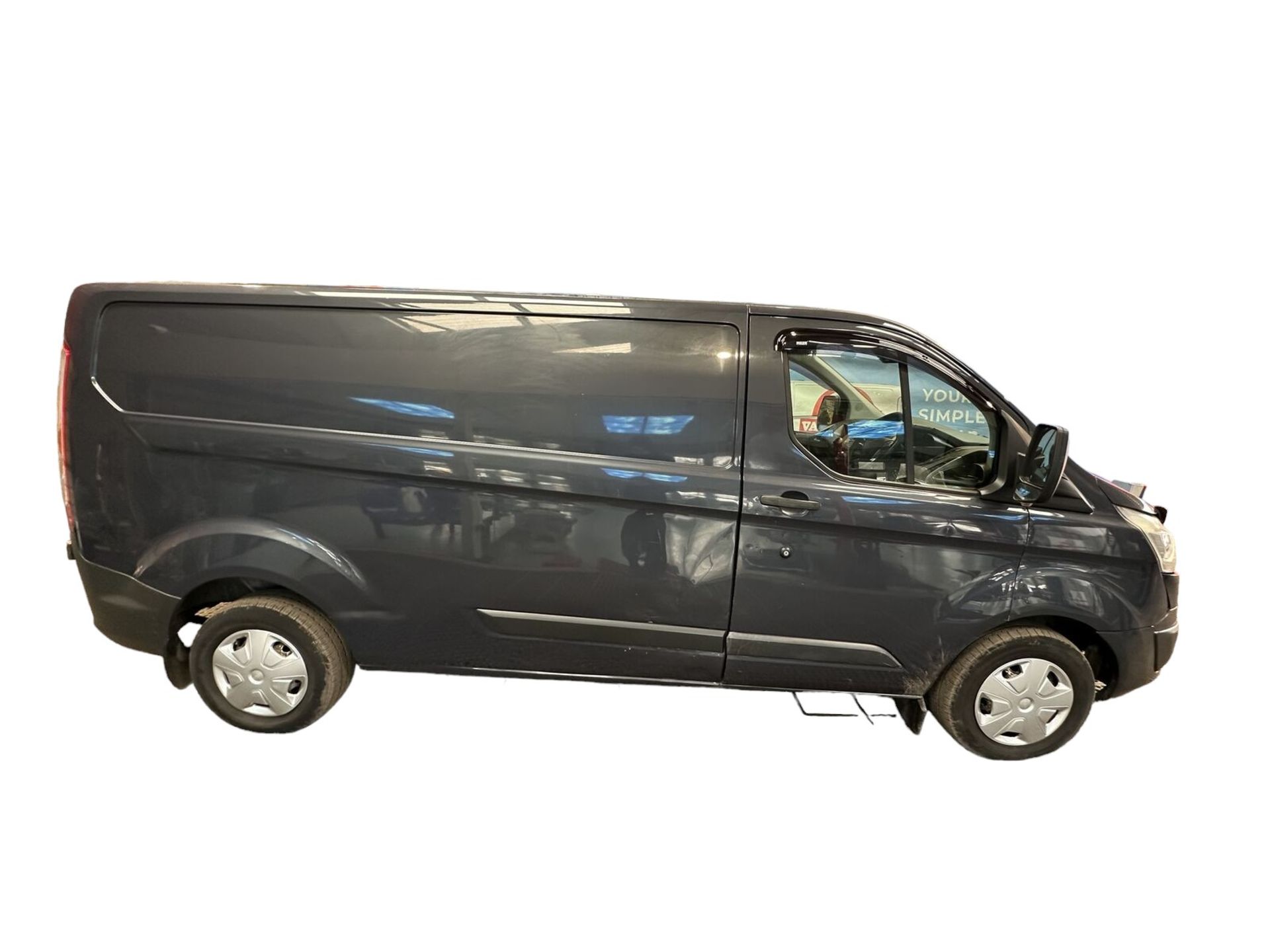 BLUE BEAUTY: 2013 FORD TRANSIT CUSTOM - TREND VAN READY FOR ACTION >>--NO VAT ON HAMMER--<< - Image 3 of 10
