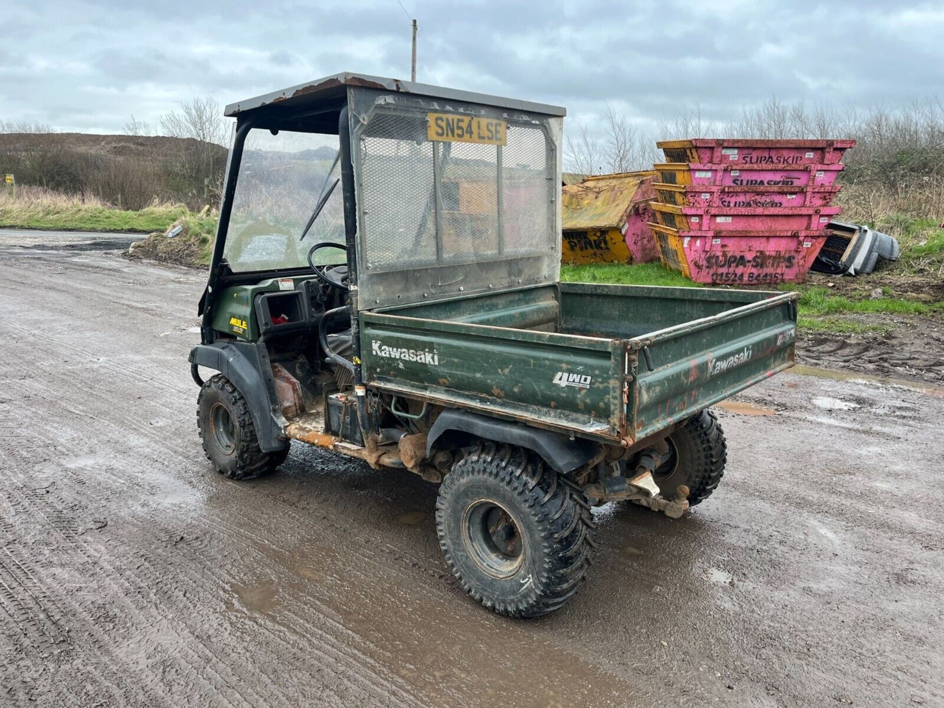 DIESEL DYNAMO: 2005 KAWASAKI MULE WORKHORSE - Image 2 of 9