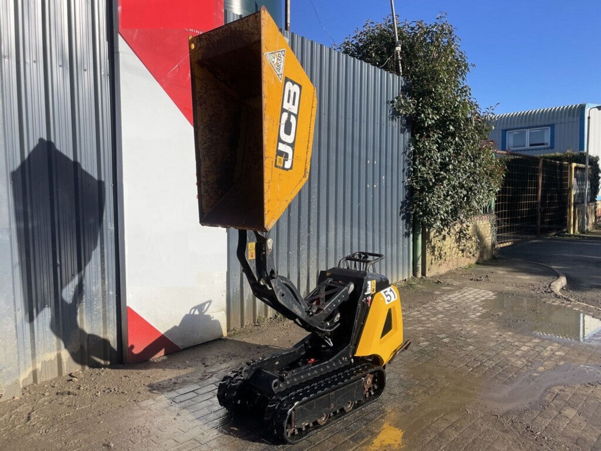 JCB DUMPSTER HTD5 TRACKED MINI DUMPER - Bild 2 aus 9