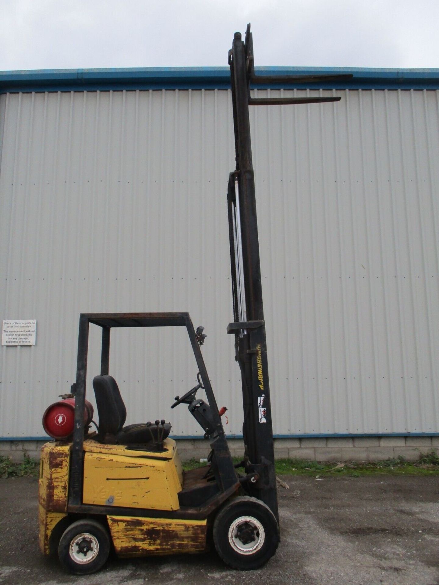 LIFT FORKLIFT TRUCK YALE FORKLIFT - Image 9 of 14