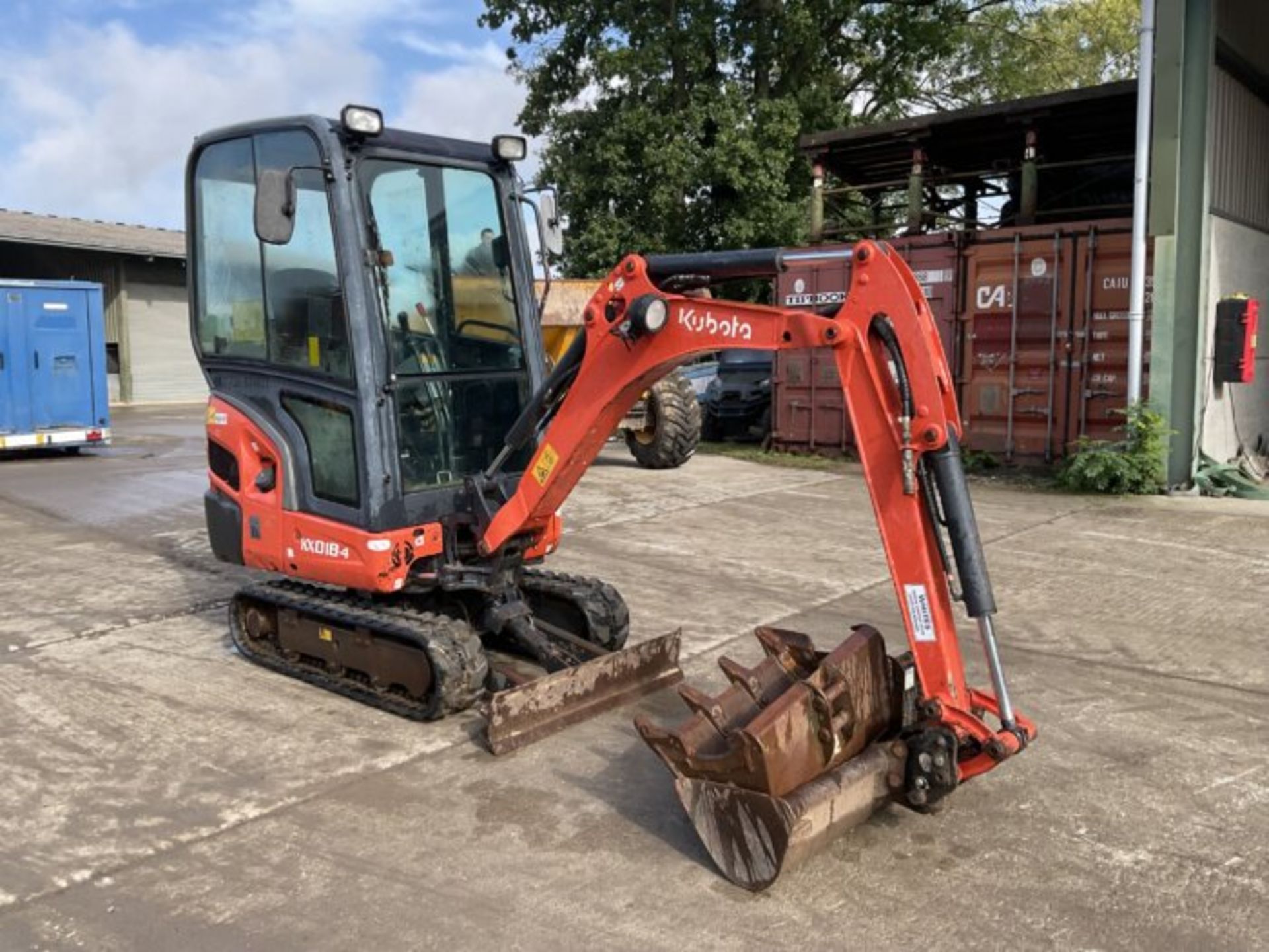 2015 KUBOTA KX018-4