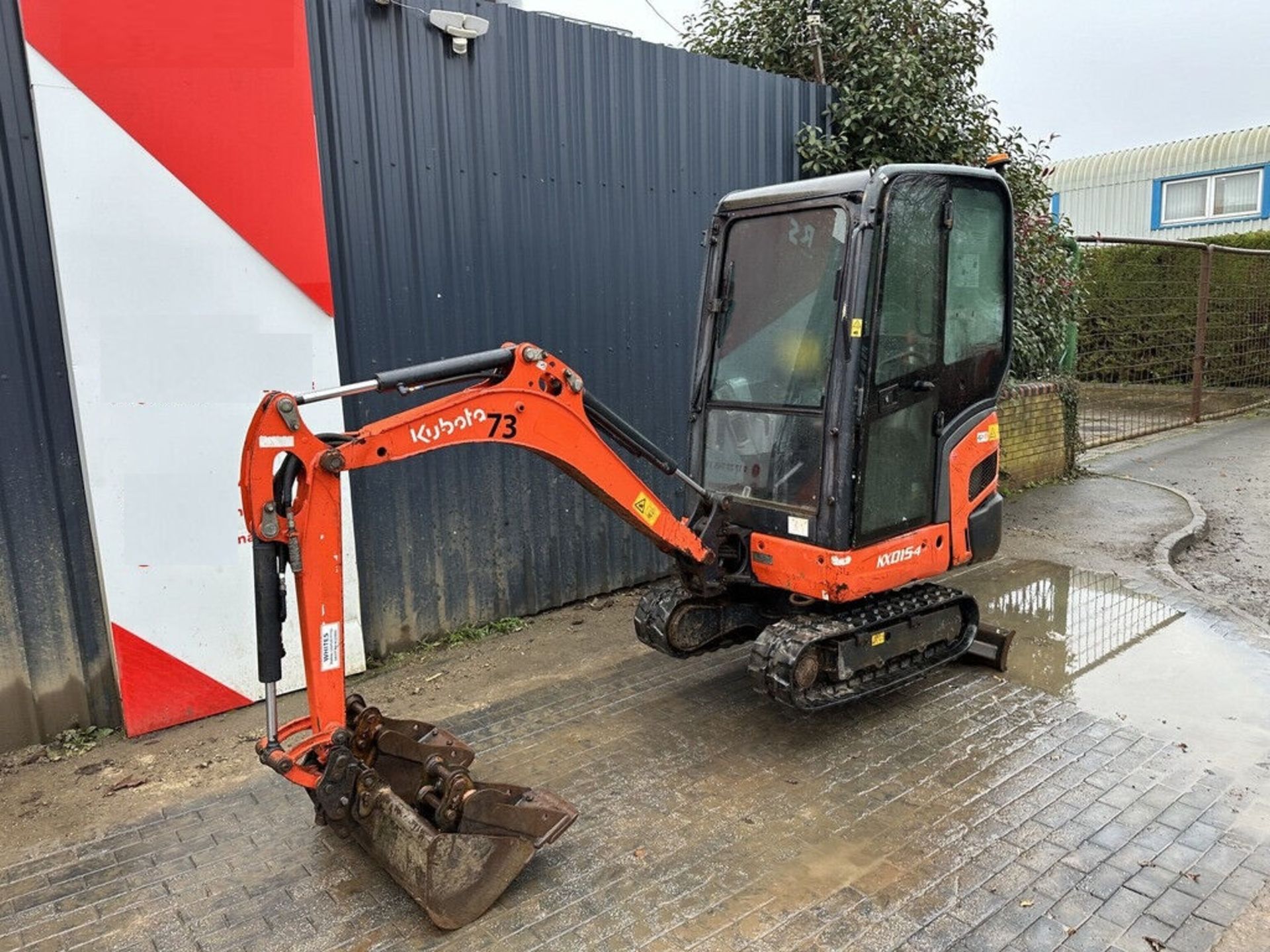 2017 KUBOTA K008-3: MICRO EXCAVATOR MARVEL WITH 1332 HOURS - Bild 9 aus 9