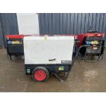 2019 YANMAR DIESEL GENERATOR: 6KVA, ACOUSTIC, 230/110V, 26L TANK, 210KG