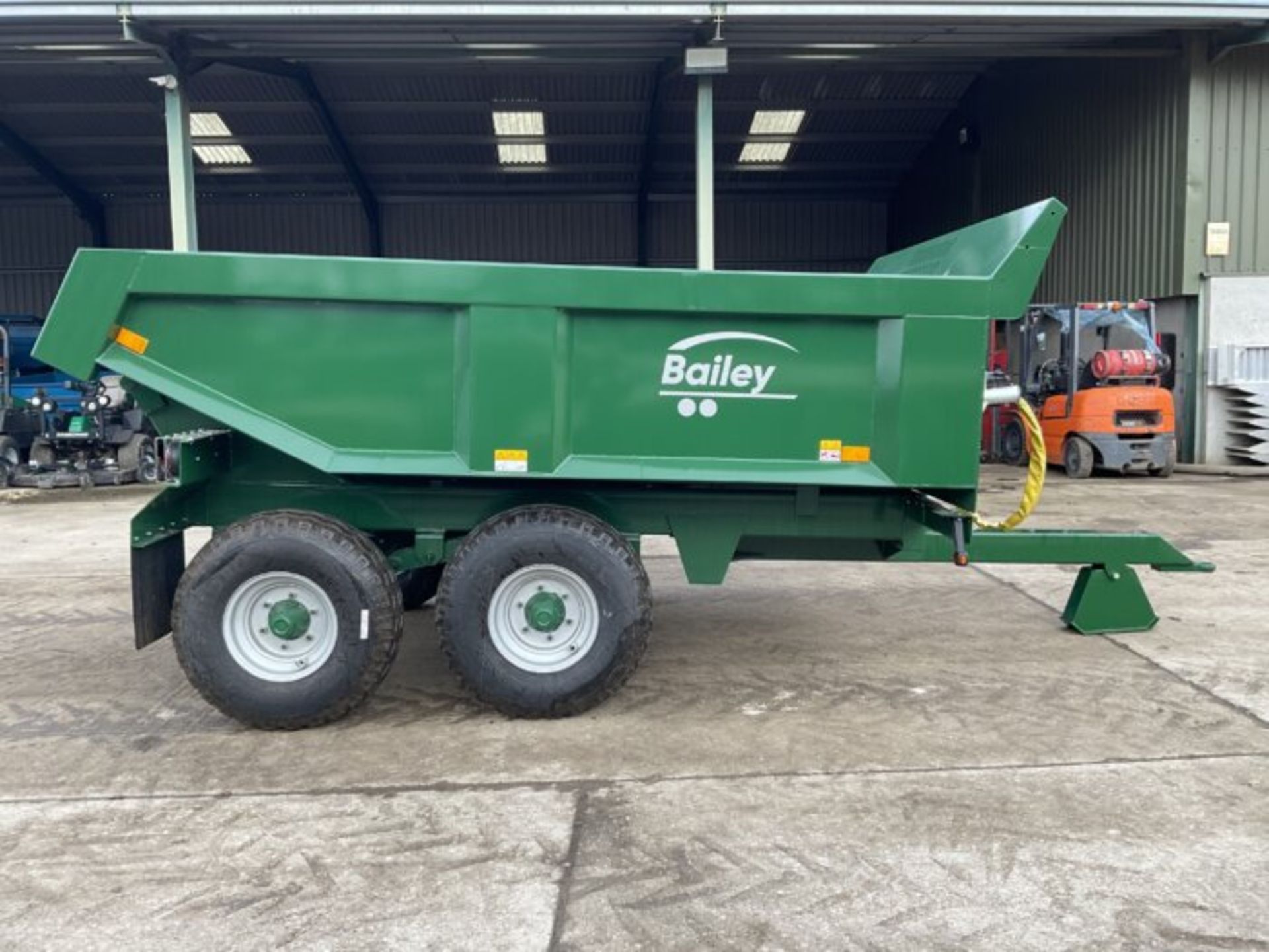 BAILEY 8 TONNE DUMP TRAILER - Image 5 of 8