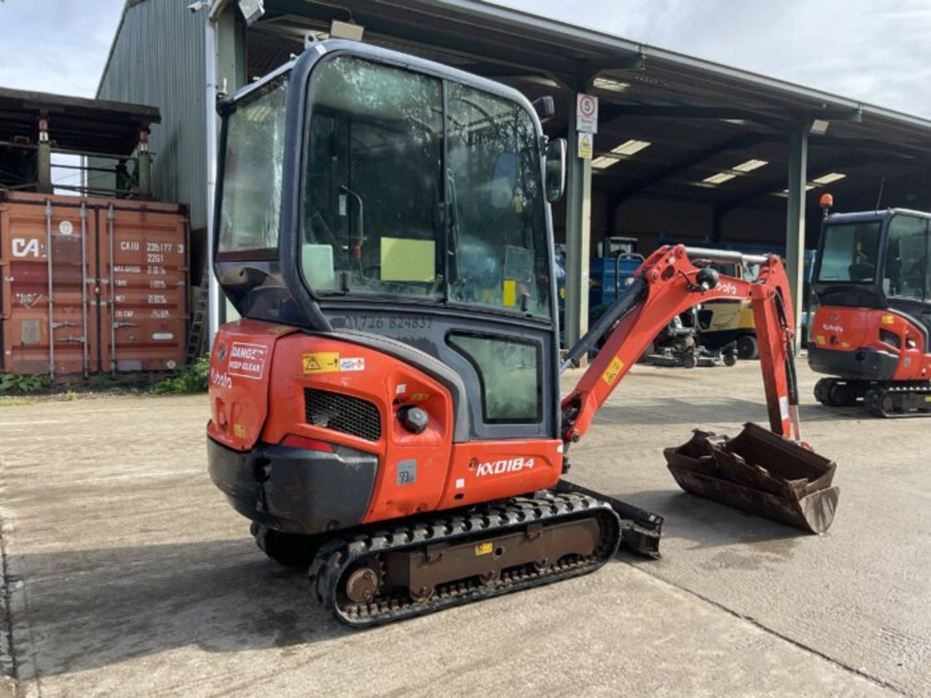 2015 KUBOTA KX018-4 - Image 4 of 9