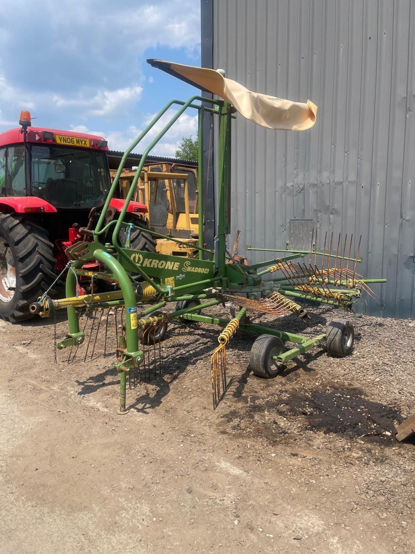 KRONE SWARDO 46 SINGLE ROTOR RAKE