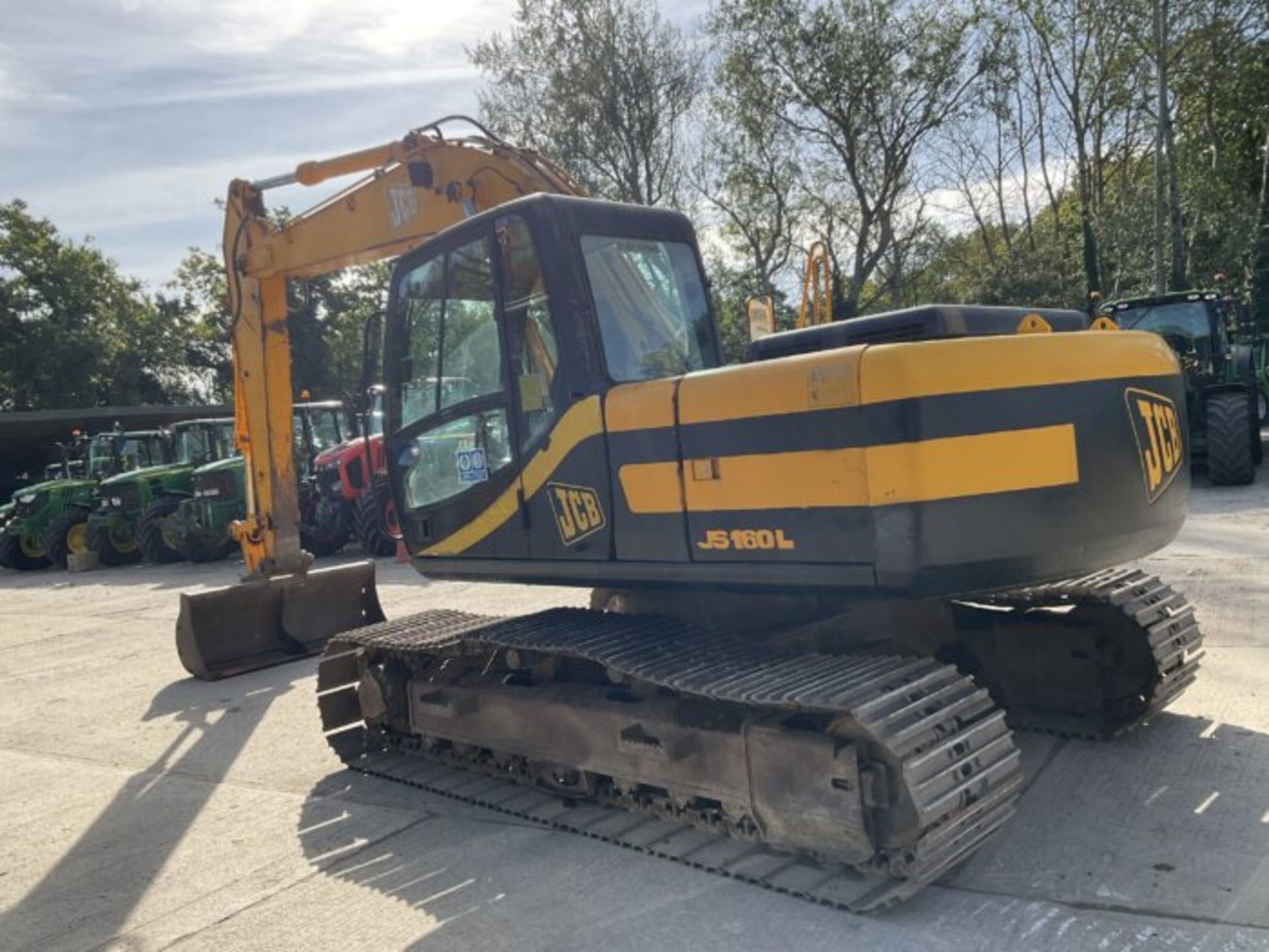 YEAR 1998 JCB JS160 L. METAL TRACKS. PIPED. 1 BUCKET 13121 HOURS - Bild 4 aus 10