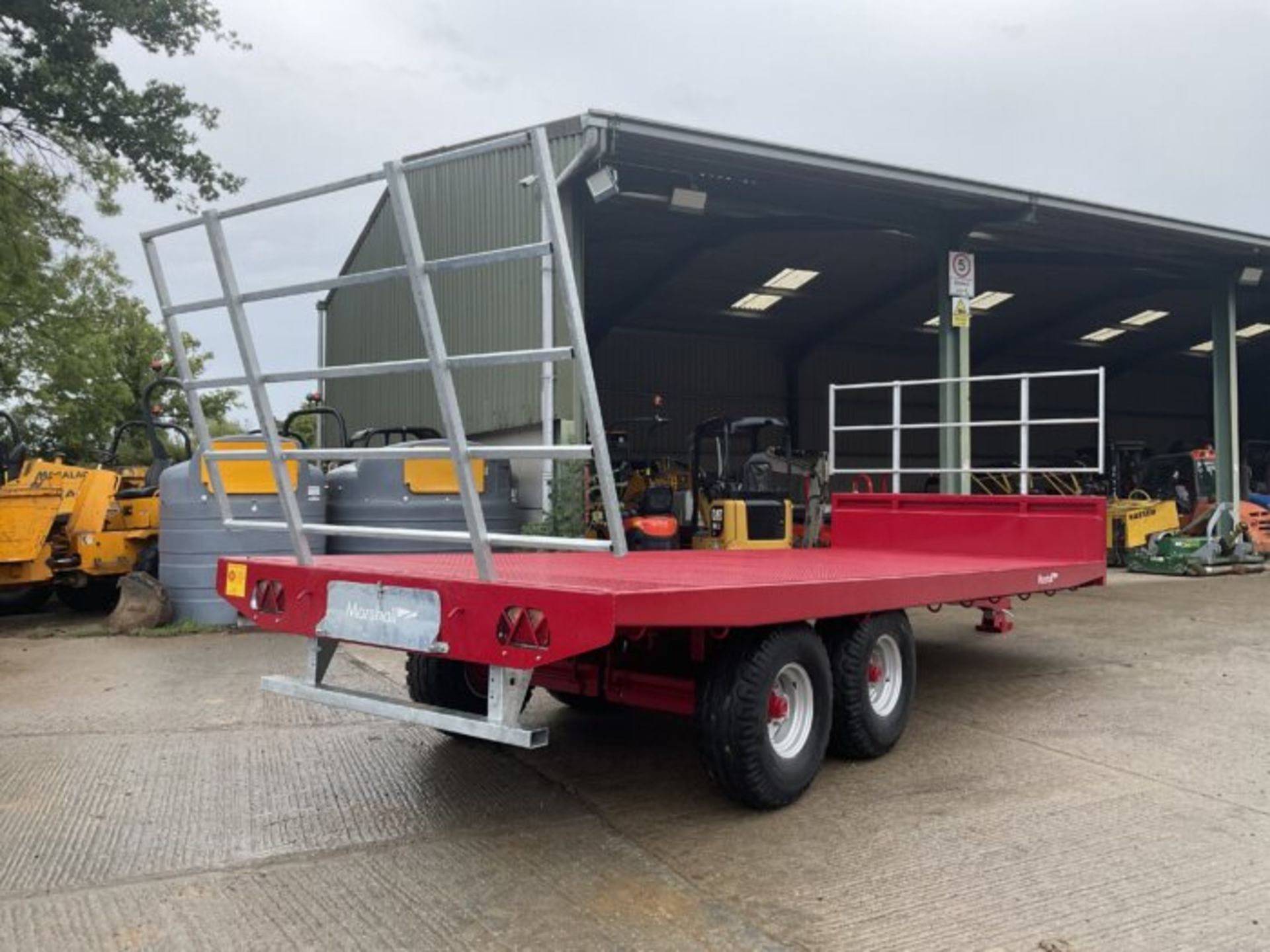 MARSHALL BC21. 21FT BALE TRAILER - Image 6 of 8