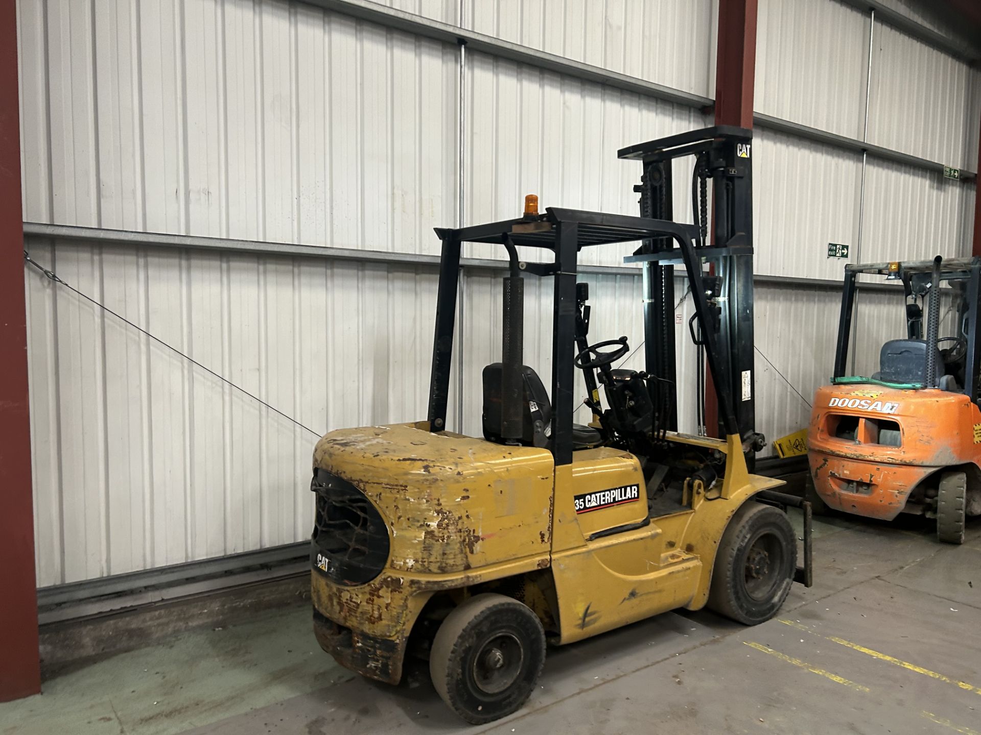 DIESEL FORKLIFTS CAT LIFT TRUCKS DP35K