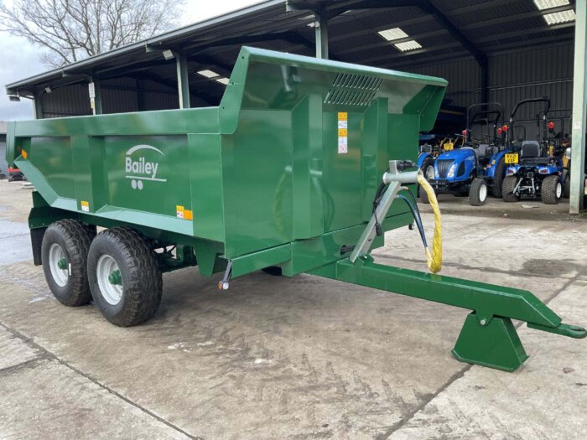 BAILEY 8 TONNE DUMP TRAILER - Image 3 of 8