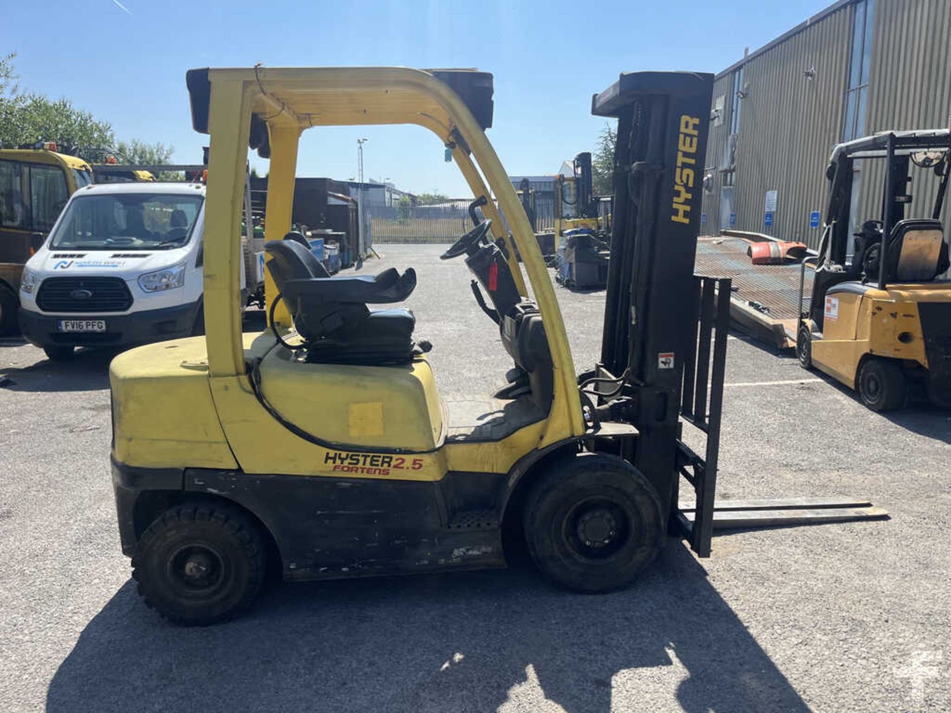 2012 DIESEL FORKLIFTS HYSTER H2.5FT - Image 3 of 6