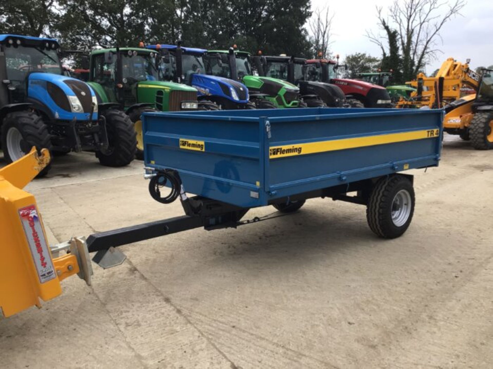 FLEMING TR4 4 TON TIPPING TRAILER