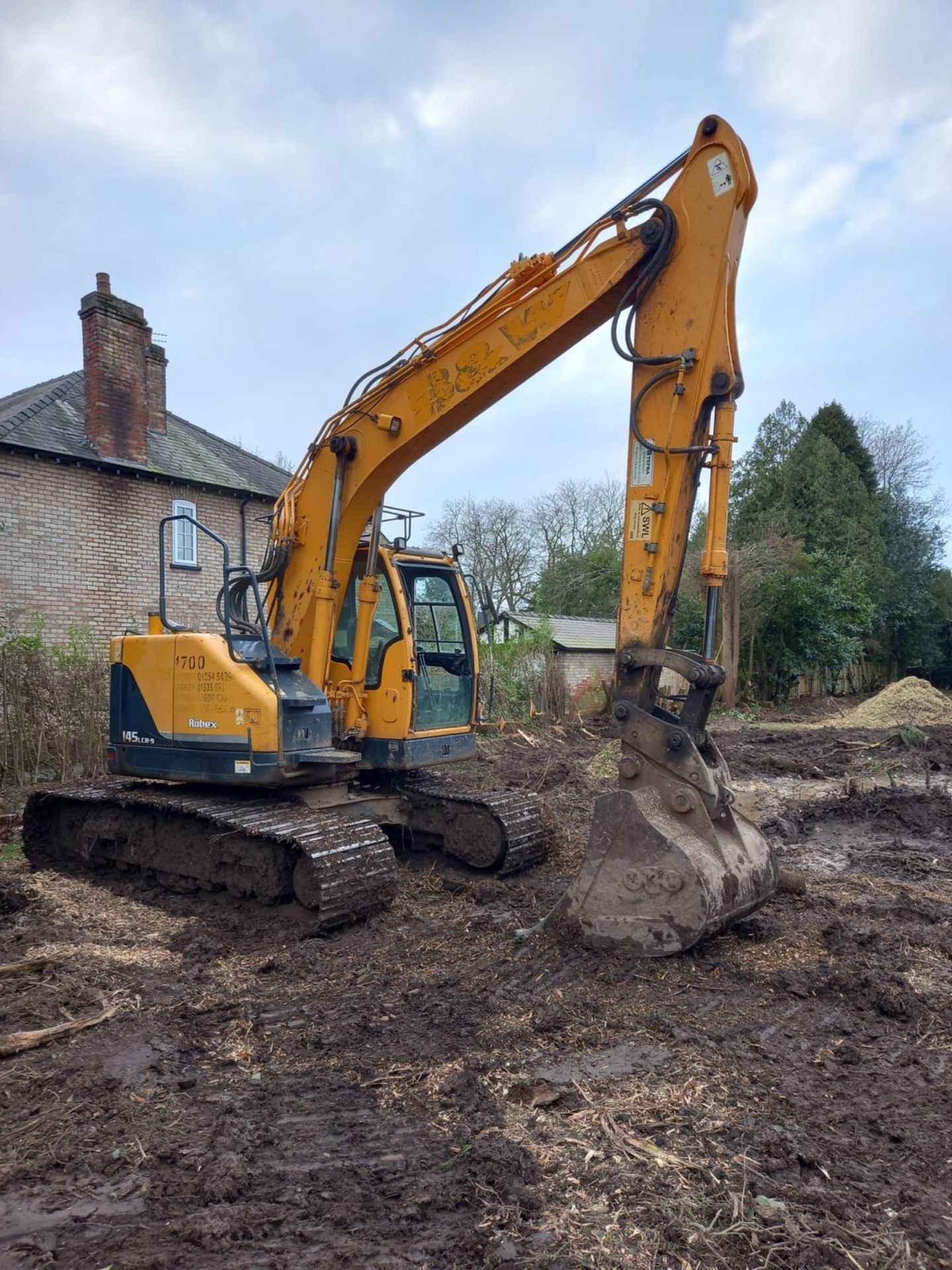 2014 8K HOURS HYUNDAI 145 LER-5 - 14 TONNE DIGGER - Image 3 of 4