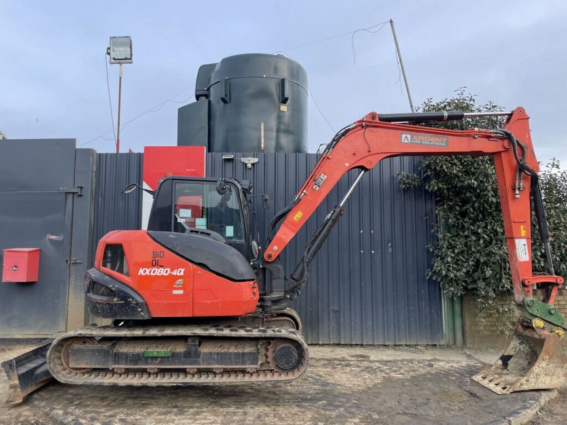 2019 KUBOTA KX080-4 MIDI EXCAVATOR