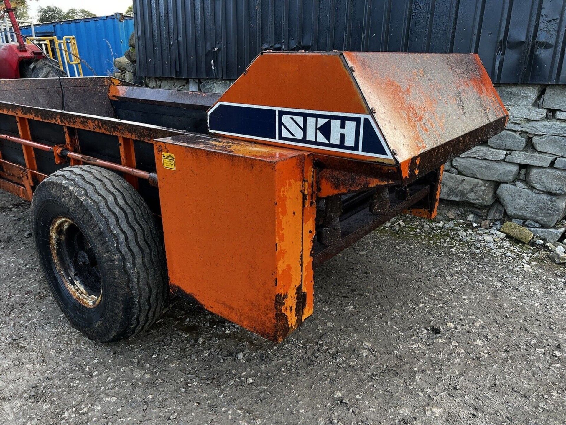 SKH 405 REAR DISCHARGE MUCK SPREADER - Bild 4 aus 8