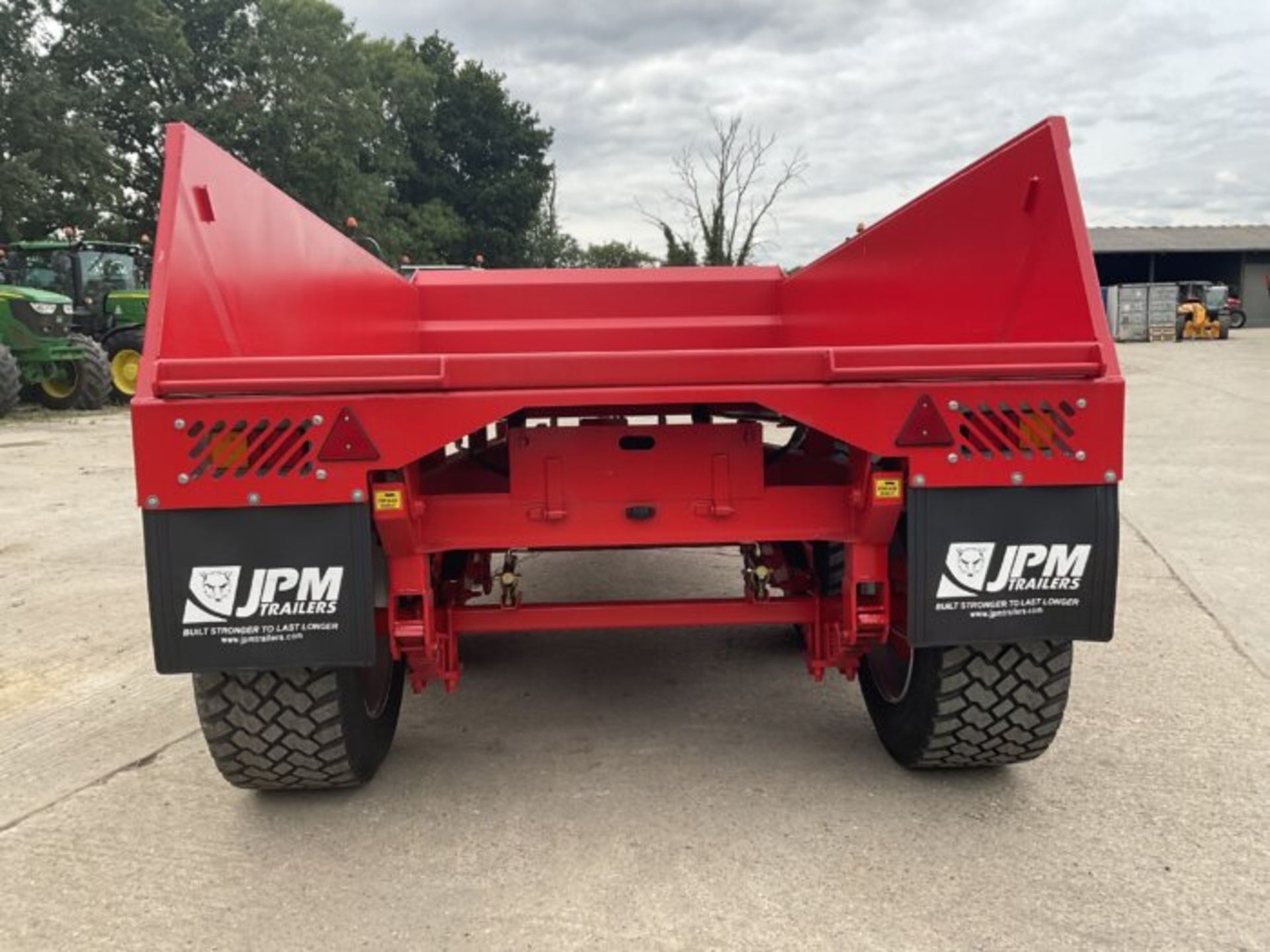 JPM 14TDT. 14 TONNE DUMP TRAILER HYDRAULIC TAILBOARD - Bild 8 aus 9