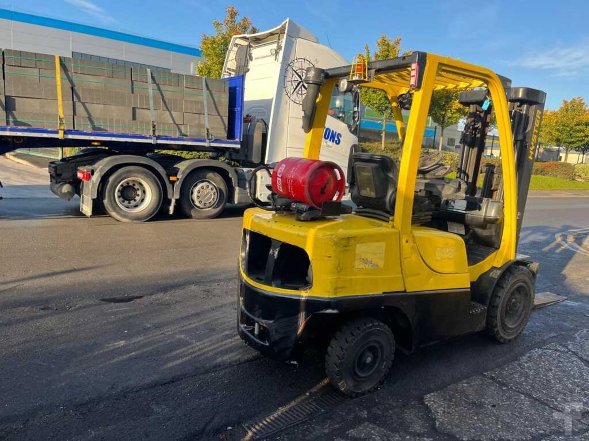 2015 LPG FORKLIFTS HYSTER H3.5FT - Image 2 of 5