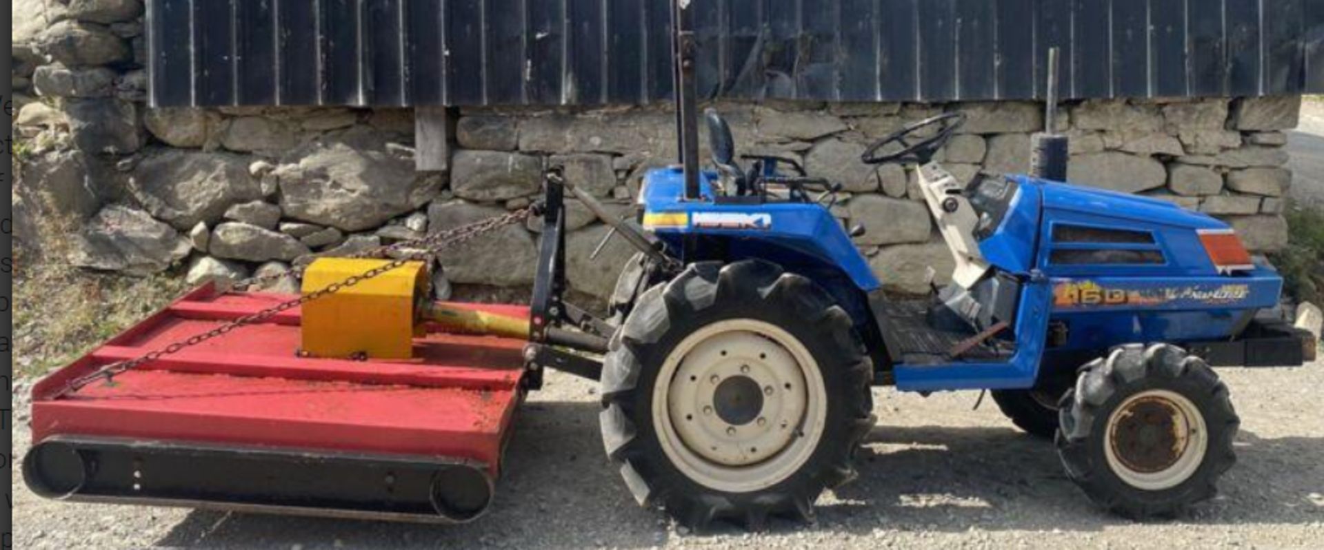 ISEKI LANDHOPE 160: COMPACT TRACTOR FOR VERSATILE USE - Bild 2 aus 8