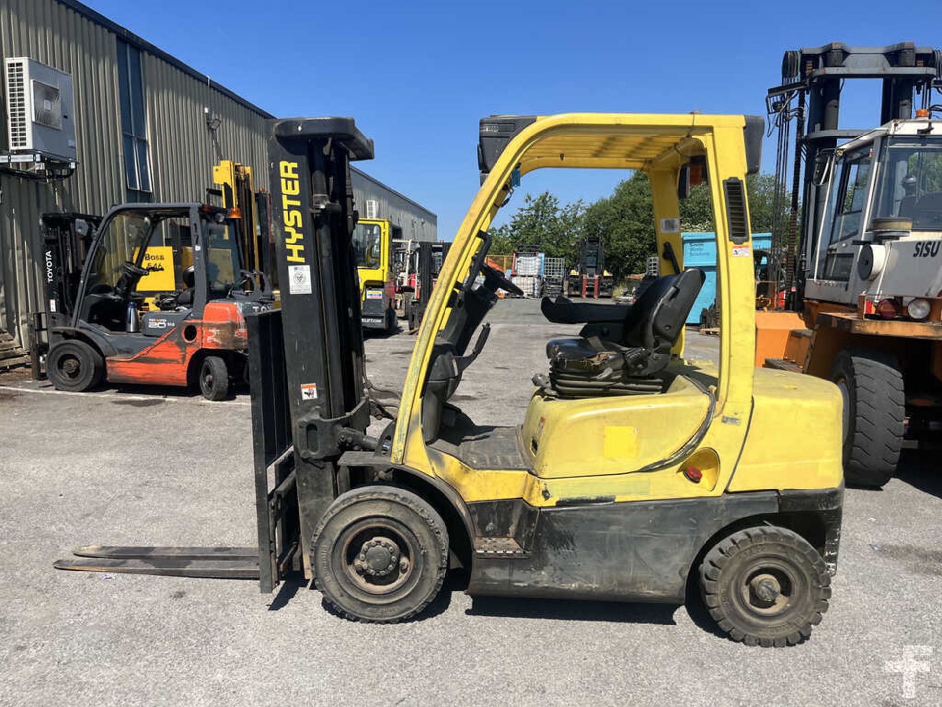 2012 DIESEL FORKLIFTS HYSTER H2.5FT