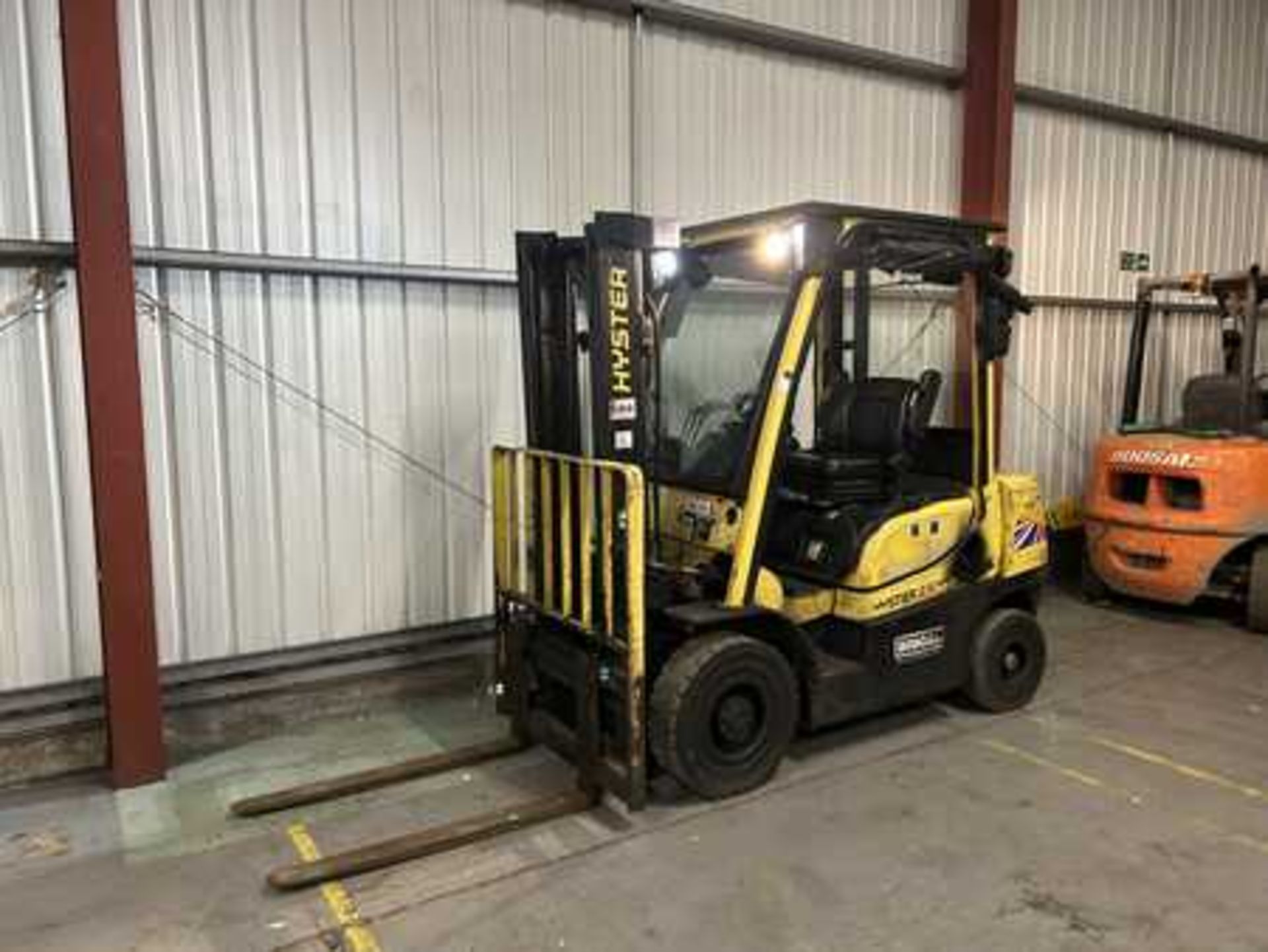 DIESEL FORKLIFTS HYSTER H2.5XT - Image 2 of 6