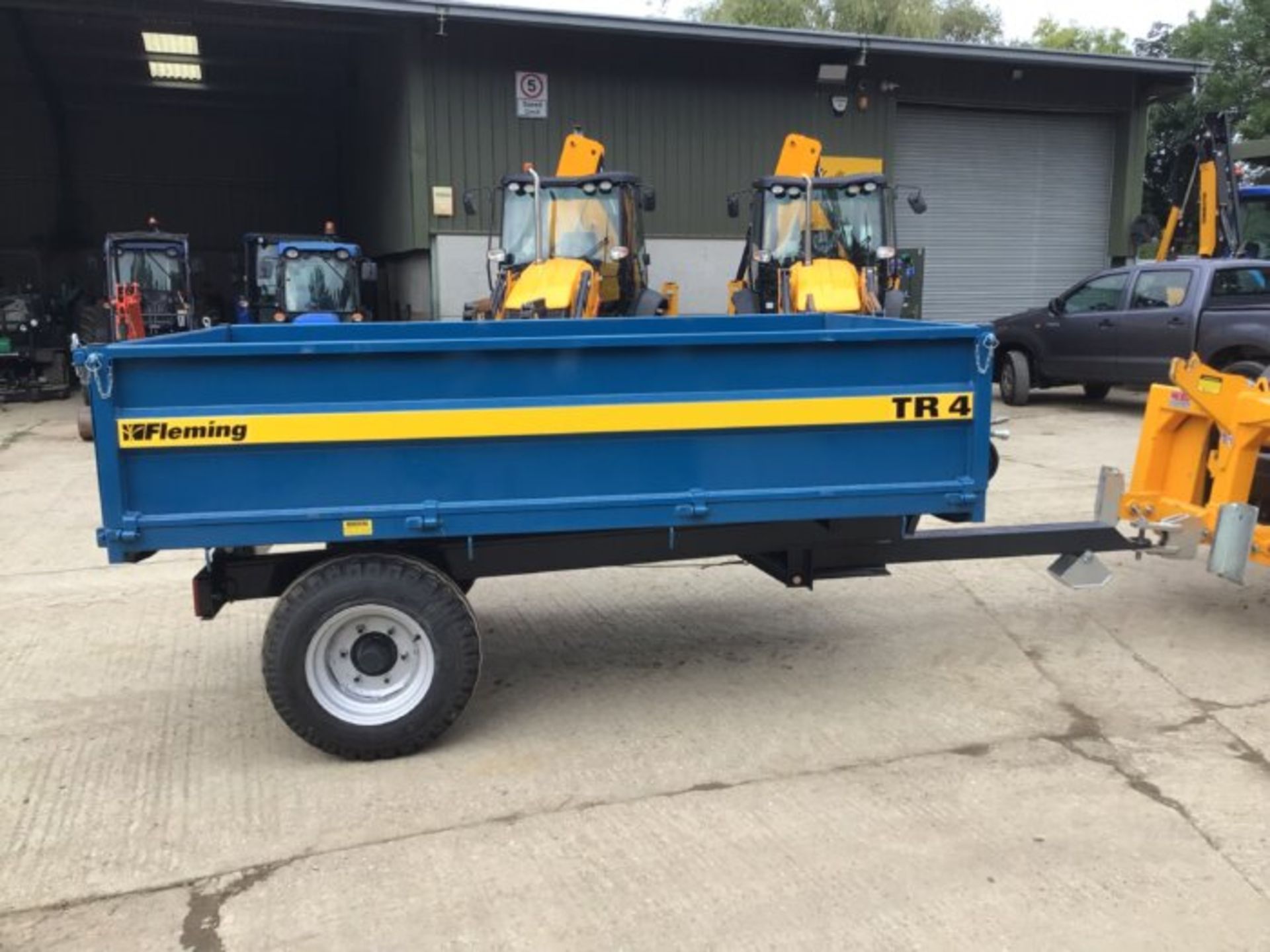 FLEMING TR4 4 TON TIPPING TRAILER - Bild 7 aus 8