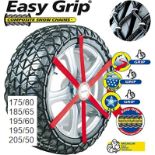 10 X MICHELIN 2 EASY GRIP SNOW CHAINS G13 7900 165/70/14 185/60/14 TYRES - RRP £350