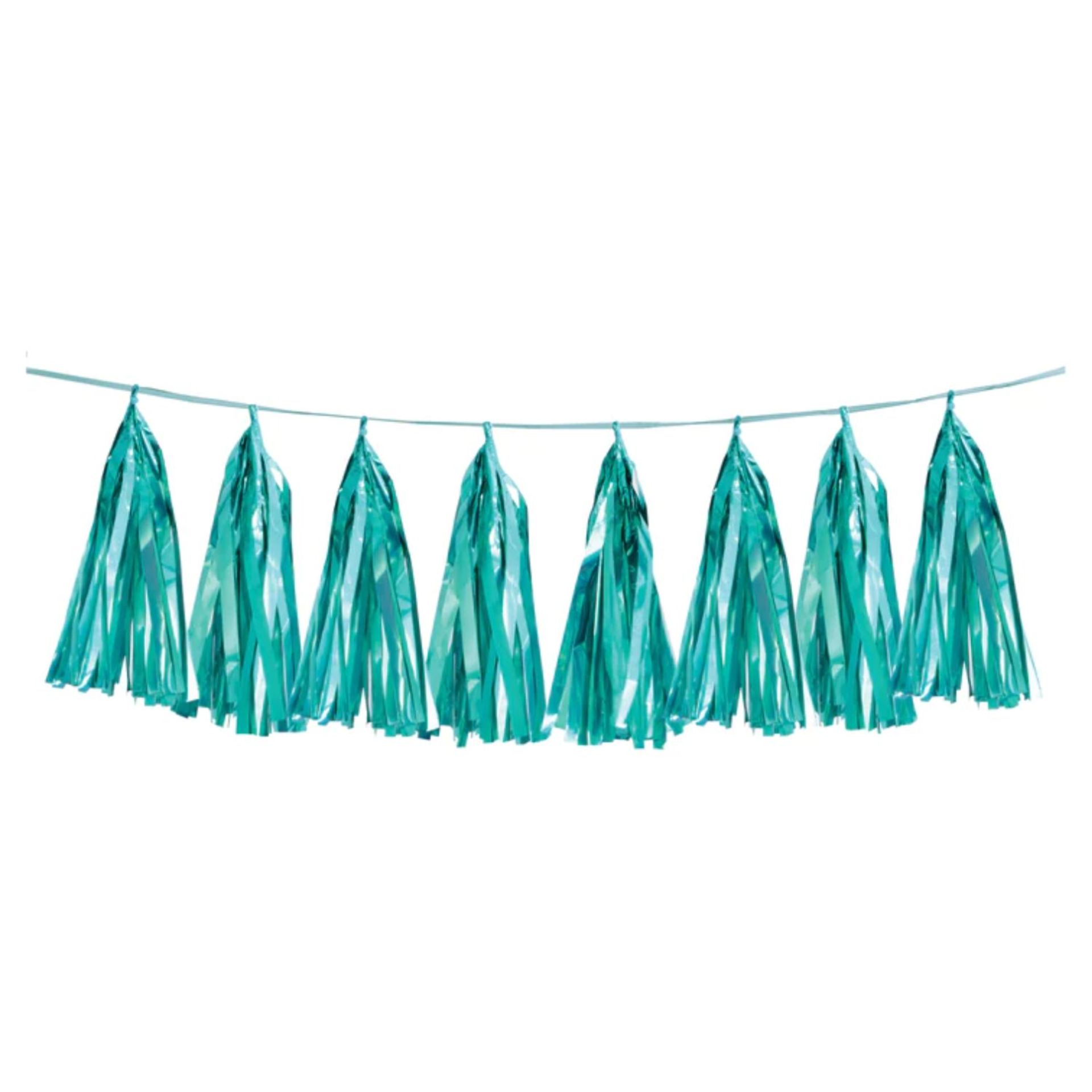 1000 UNIQUE PARTY - 9FT TISSUE PAPER TASSEL GARLAND - 7 COLOURS, RRP £10,000 - Bild 3 aus 7