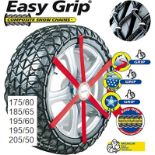 10 X MICHELIN 2 EASY GRIP COMPOSITE SNOW CHAINS G13 7900 165/70/14 185/60/14 TYRES - RRP £350