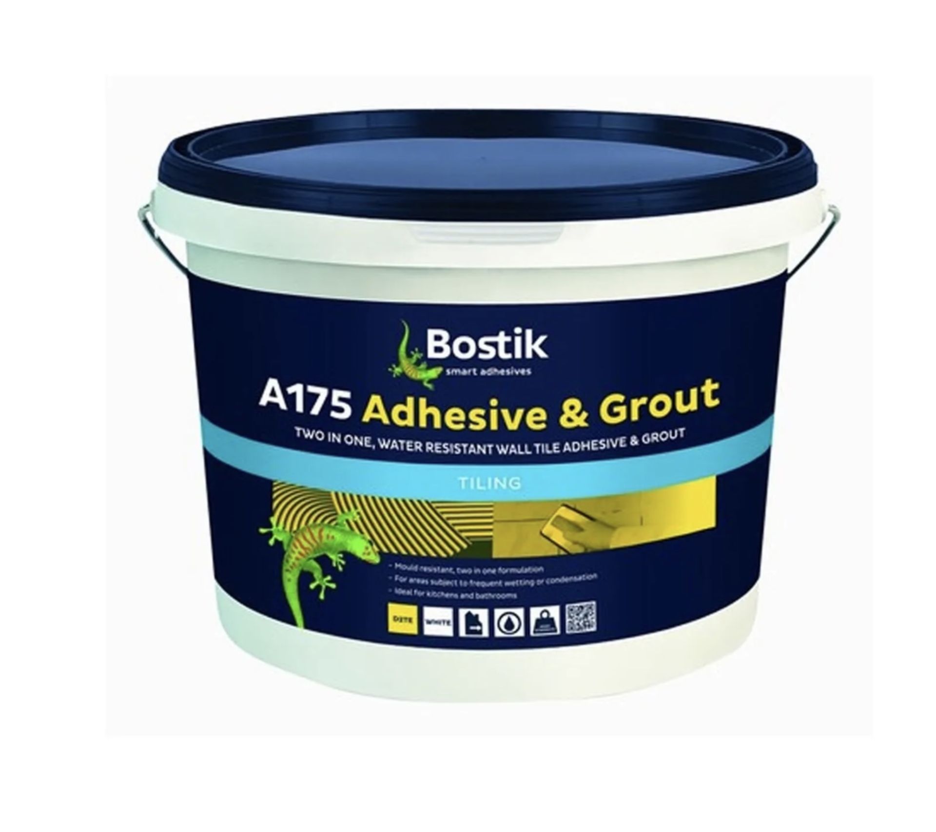 48X BOSTIK A175 ADHESIVE AND GROUT 10KG