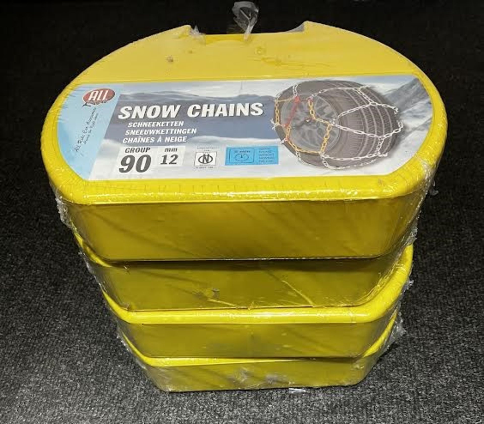 JOB LOT X4 SNOW CHAINS 12MM 14" 15" & 16" WHEELS - Image 3 of 3