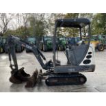 TEREX TC15. RUBBER TRACKS