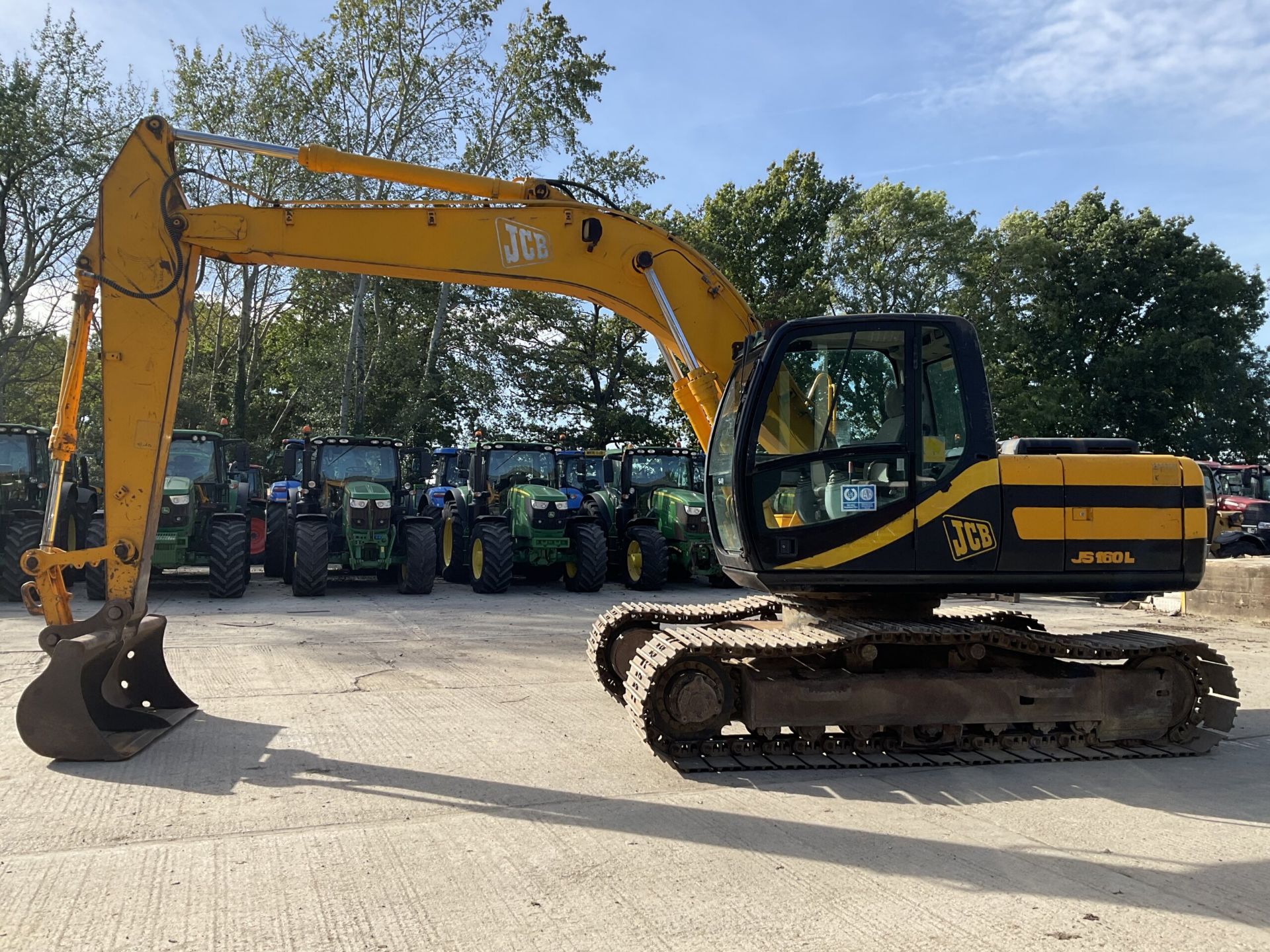 YEAR 1998 JCB JS160 L. METAL TRACKS. PIPED. 1 BUCKET 13121 HOURS - Image 10 of 10