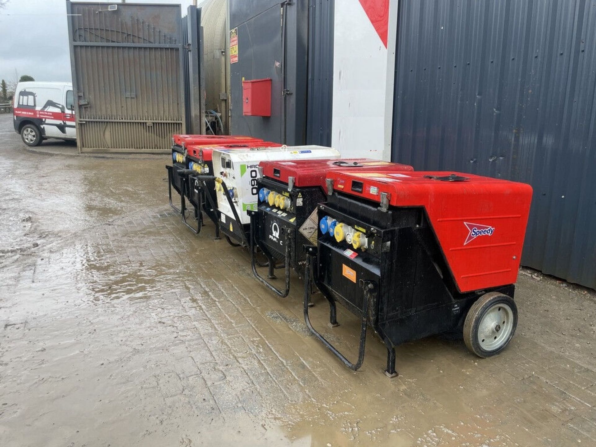 2019 YANMAR DIESEL GENERATOR: 6KVA, ACOUSTIC, 230/110V, 26L TANK, 210KG - Image 2 of 8