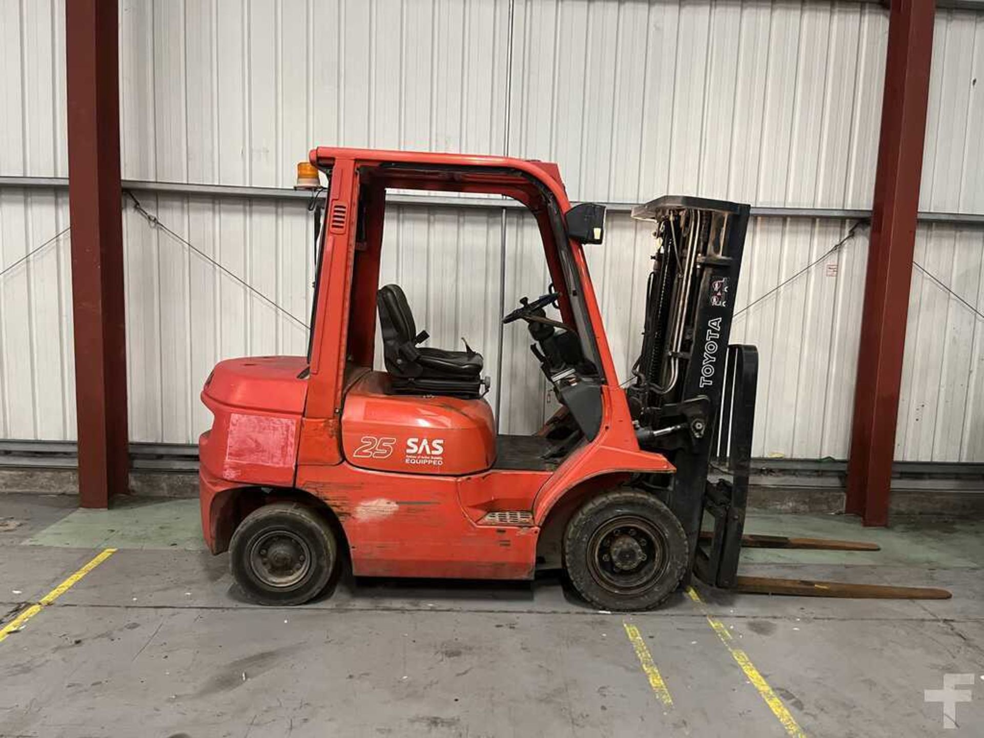 DIESEL FORKLIFTS TOYOTA 62-7FDF25 - Bild 5 aus 6