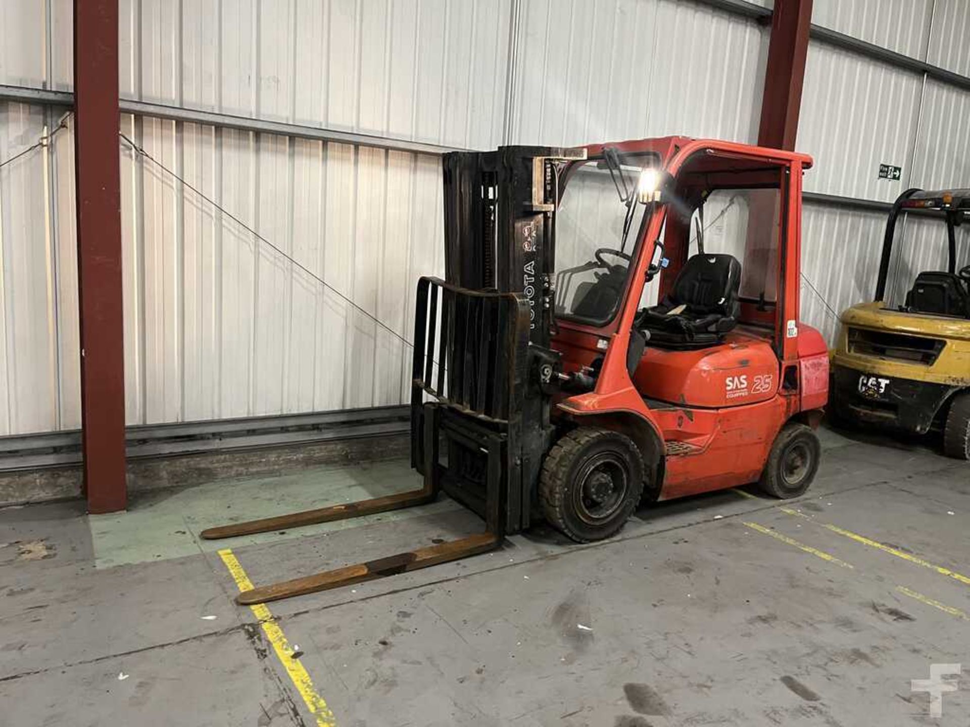 DIESEL FORKLIFTS TOYOTA 62-7FDF25 - Bild 2 aus 6