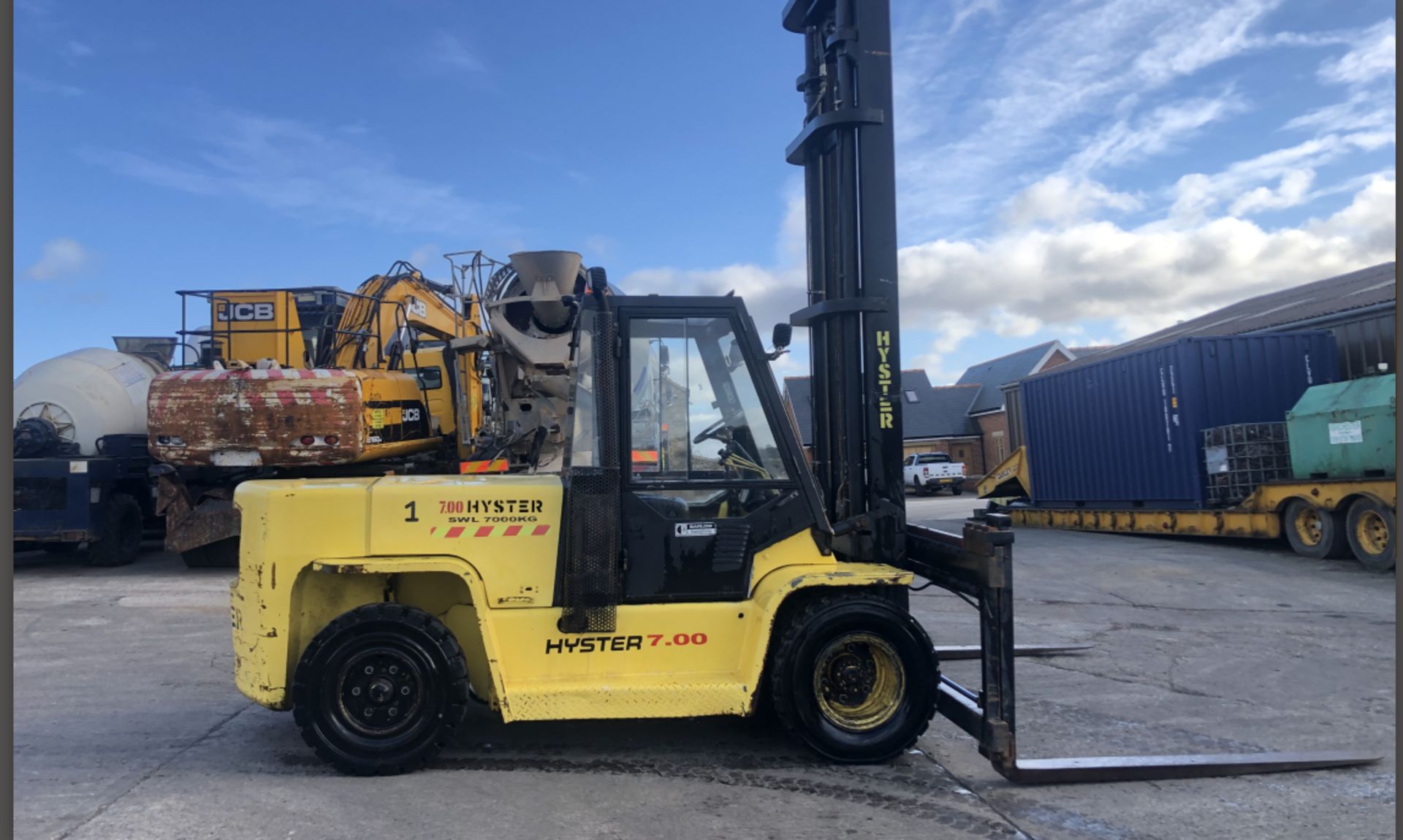 HYSTER H7.00 XL ,7 TON DIESEL FORKLIFT