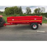 MCKEE 6 TON DROP SIDE TIPPING TRAILER