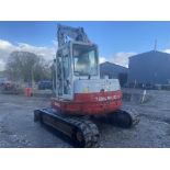 2009 TAKEUCHI TB180 FR 3 BUCKETS 8 TONNE