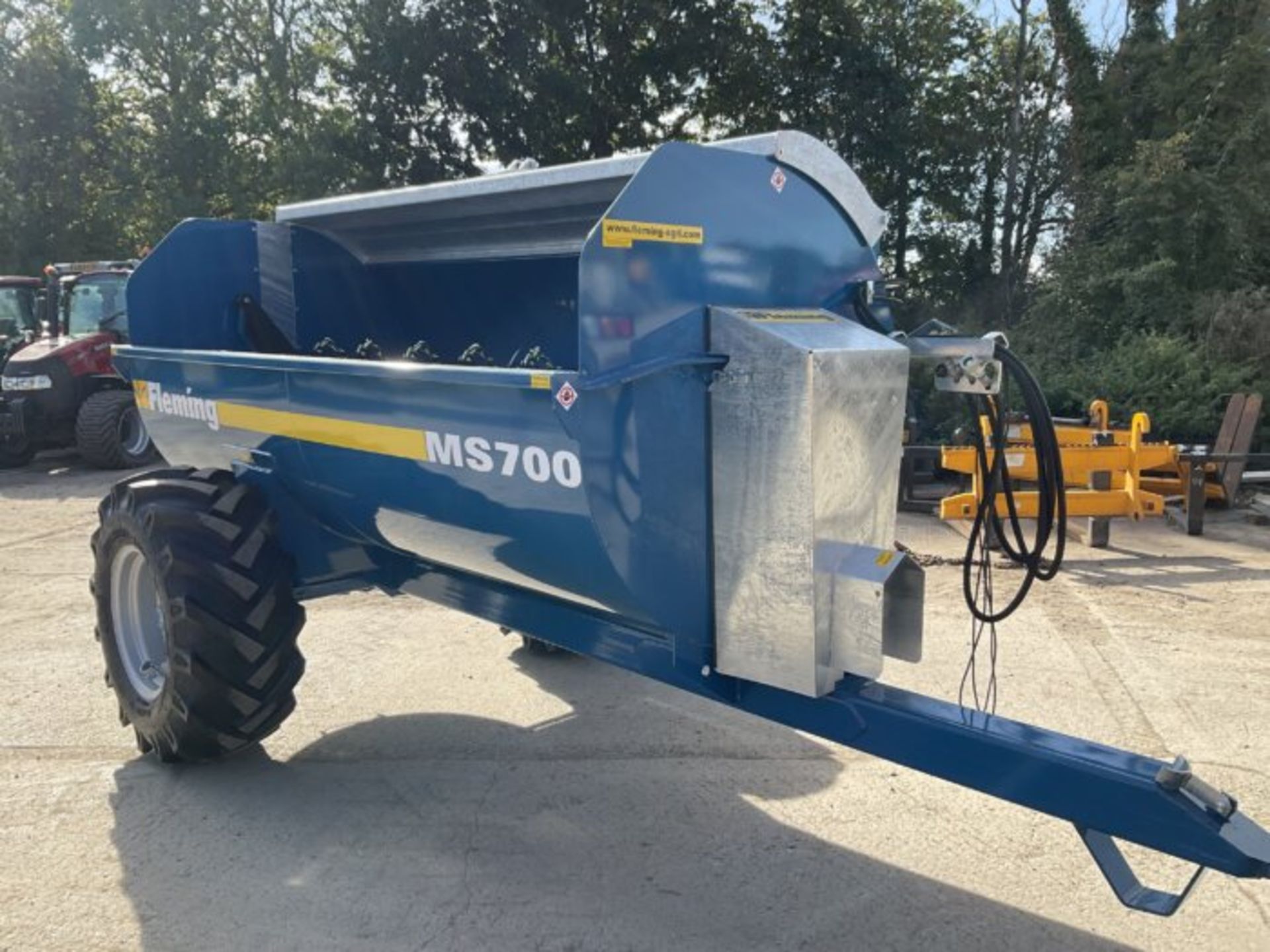 2023 NEW FLEMING MS700 MUCK SPREADER. HYDRAULIC BRAKES. HYDRAULIC TOP LID. - Bild 7 aus 9