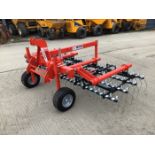 NEW BROWNS 3 METRE GRASS HARROW. 3 POINT LINKAGE