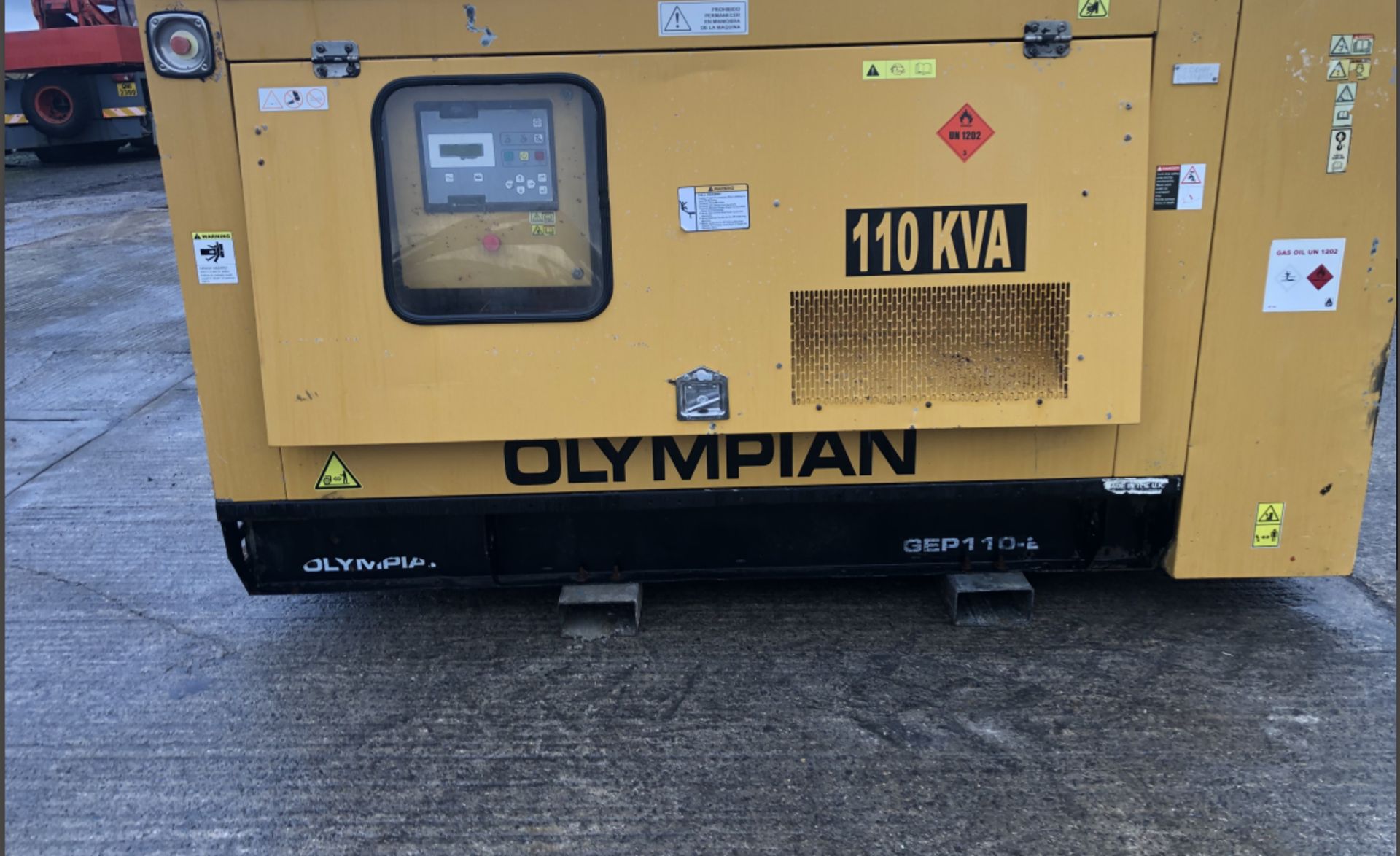 CAT OLYMPIAN 100 KVA SUPER SILENT GENERATOR