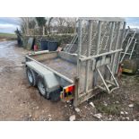 STURDY 8X4 PLANT TRAILER: READY FOR HEAVY DUTY