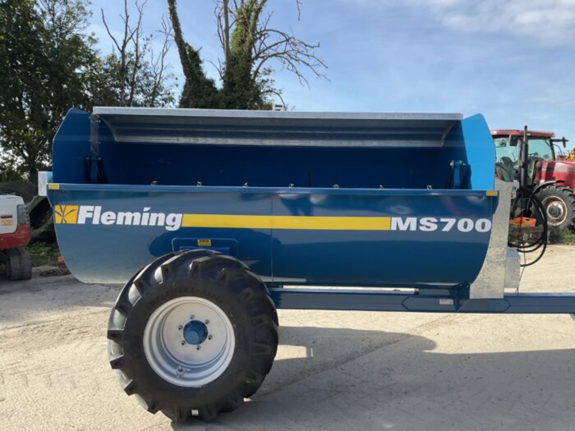 2023 NEW FLEMING MS700 MUCK SPREADER. HYDRAULIC BRAKES. HYDRAULIC TOP LID. - Bild 3 aus 9