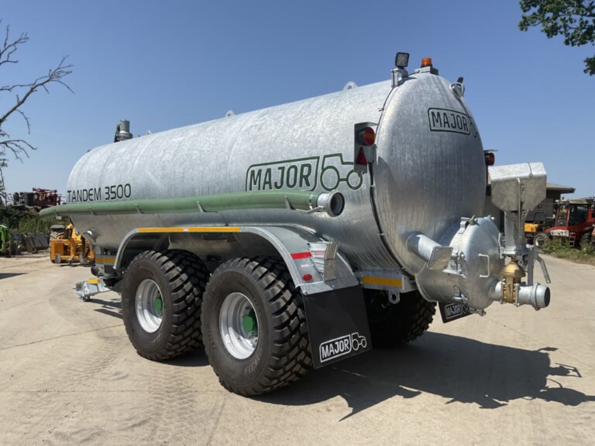 MAJOR TANDEM 3500 VACUUM TANKER - Image 8 of 8