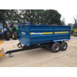 FLEMING TR8 8 TON TIPPING TRAILER