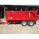 HYDRAULIC BRAKES GRAIN TRAILER