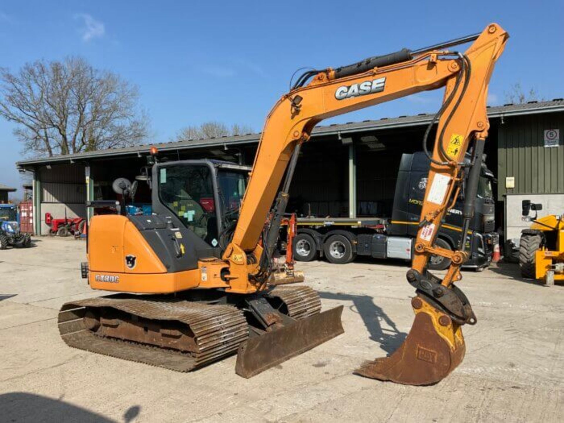 2016 YEAR CASE CX80C DIGGER BOG MASTER - Bild 3 aus 10