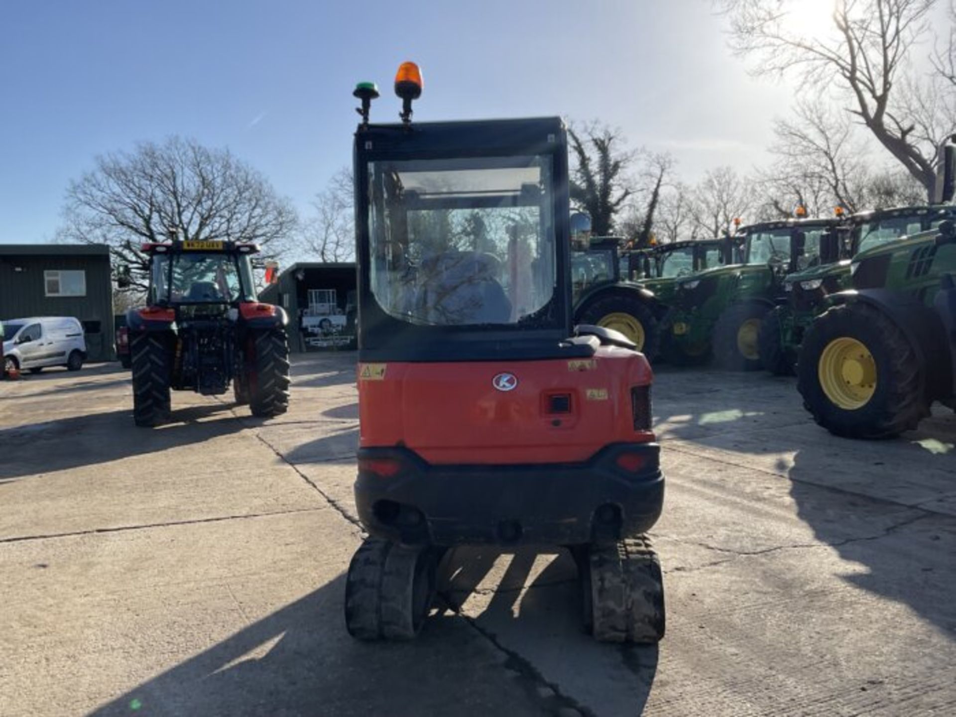 2019 KUBOTA KX027. RUBBER TRACKS - Image 7 of 10